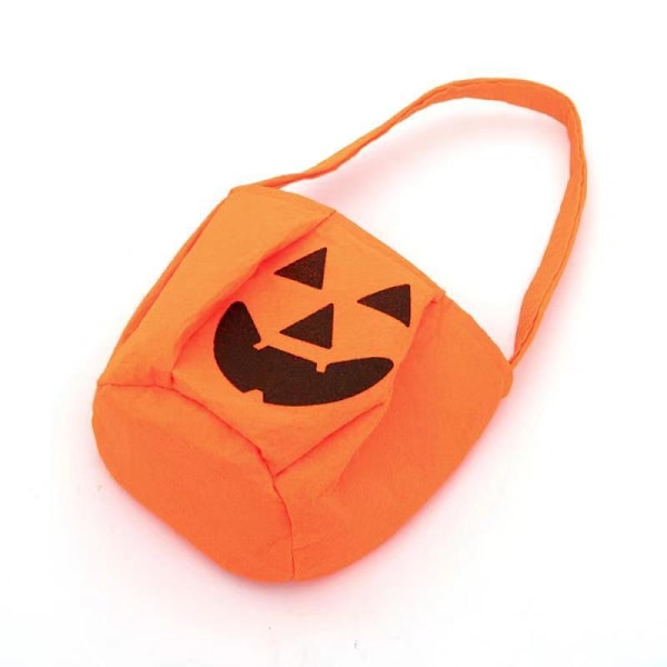 Halloween-godispåse, godispåse, bärbar tredimensionell pumpapåse, barnpresent, Halloween-rekvisita, Halloween-påse R25 Ghost One Size