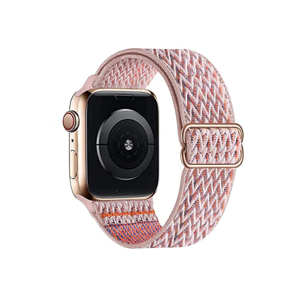 Stretchig rem kompatibel med Apple Watch band, kompatibel med i Watch Series 6/5/4/3/2/1 SE（2#，38/40mm）