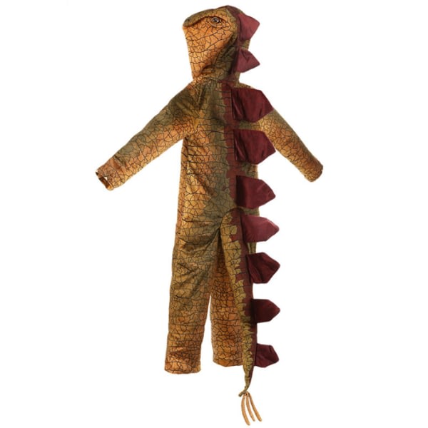 Spiny Stegosaurus kostym f?r barn dinosaurie Onesie M Cherry