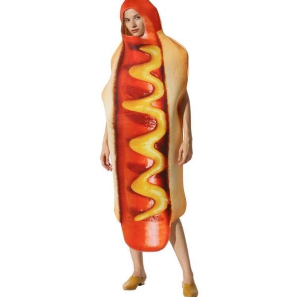 Halloween Hot Dog Cosplay Kostym Scenshow Hot Dog Cherry