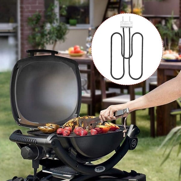 Grillersättning för Weber elektrisk grill 66631 / 65621 värmeelement (230v 2200w) Q140 / Q1400 Eu