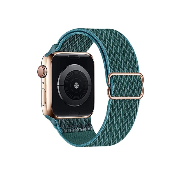 Stretchig rem kompatibel med Apple Watch band, kompatibel med i Watch Series 6/5/4/3/2/1 SE（7#，38/40mm）
