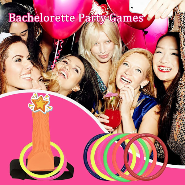 16 stk. Bachelorette Party Spil til Brudebrudsshower, Sjove Festartikler