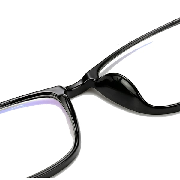 Anti-Blå Läsglasögon i Klassisk Design (+1.0 - +4.0) Svart Svart +2,0