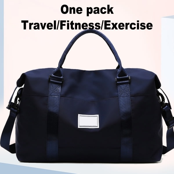 Resa Duffel Bag, Sports Tote Gym Bag, Shoulder Weekender blå