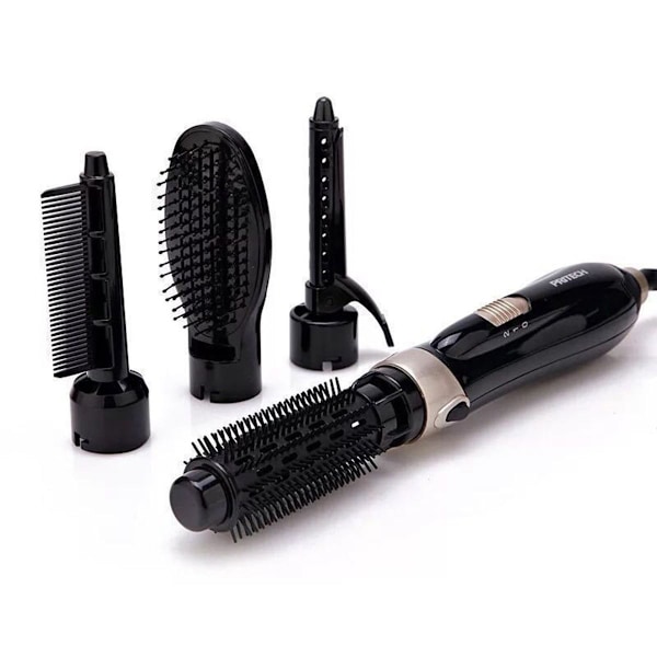 Babyliss Rotating Hot Air Brush, Four-in-One, Black KLB