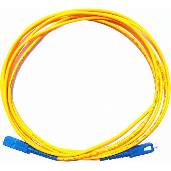 Sc Sc Single Mode Kabel Fiberoptisk Patch Sc till Sc Optisk kontakt 3m 5m 10m 15m (10m)