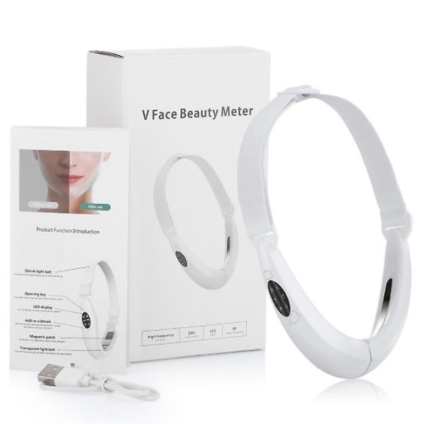 Facial Chin V Line Lift Micro Current V Face Beauty Device Cherry