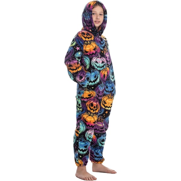 Børne unisex jumpsuits, 2022 kostume dyre onesie natkjole pyjamas hættede nattøj cosplay kigurum nattøj jul Halloween