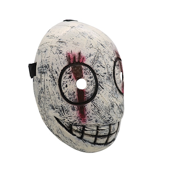 Halloween-festmask för halva ansiktet, slaktare, skräck, Dead by Daylight Legion-spel, latexmask yellow