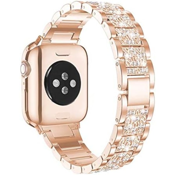 Kompatibel med Apple Watch Band 44 mm med case Rose Gold 44 mm