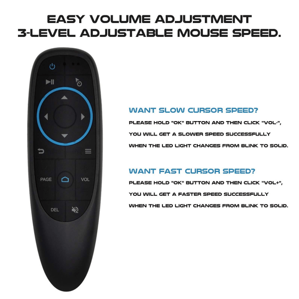 Bluetooth-kompatibel trådlös infraröd fjärrkontroll för tv-box Powerpoint