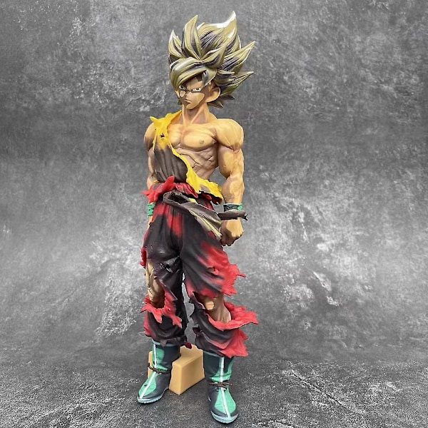 Anime Dragon Ball Z Figur Son Goku Figurer Monkey King Actionfigur Modell Ornamenter Samling Tegneserie Kawaii Barn Leker Gave C wukong lv