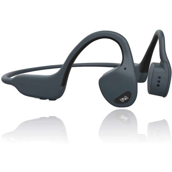 Benledning Tr?dl?st Sport Bluetooth Headset Over-ear Grå