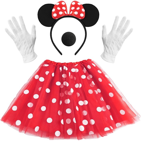 Seasonal Decoration in Style B Red for Easter Cosplay Birthday Party Style Dress Up For Kids Carnival Girls Women