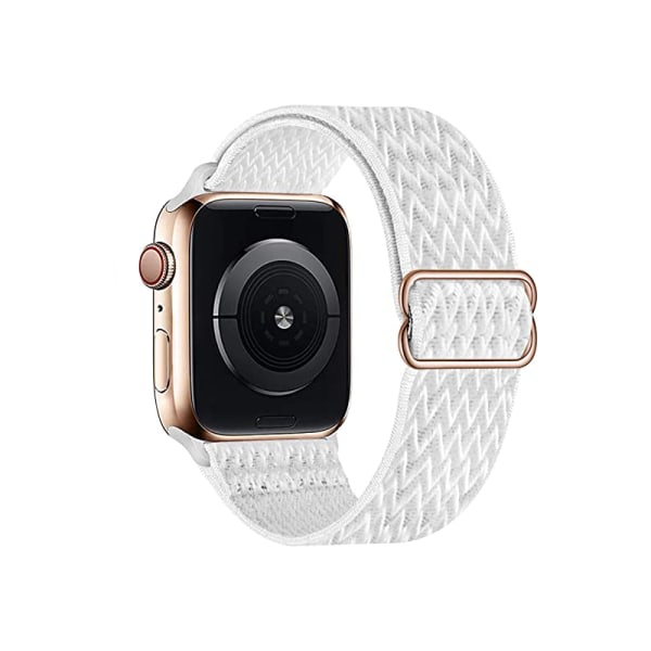 Stretchig rem kompatibel med Apple Watch band, kompatibel med i Watch Series 6/5/4/3/2/1 SE（19#，40/42mm）