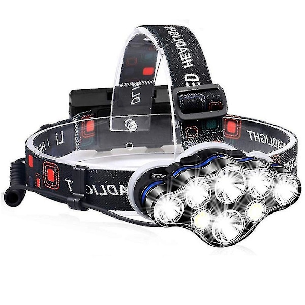 40000lm Waterproof Powerful Headlamp - Usb Rechargeable Headlamp