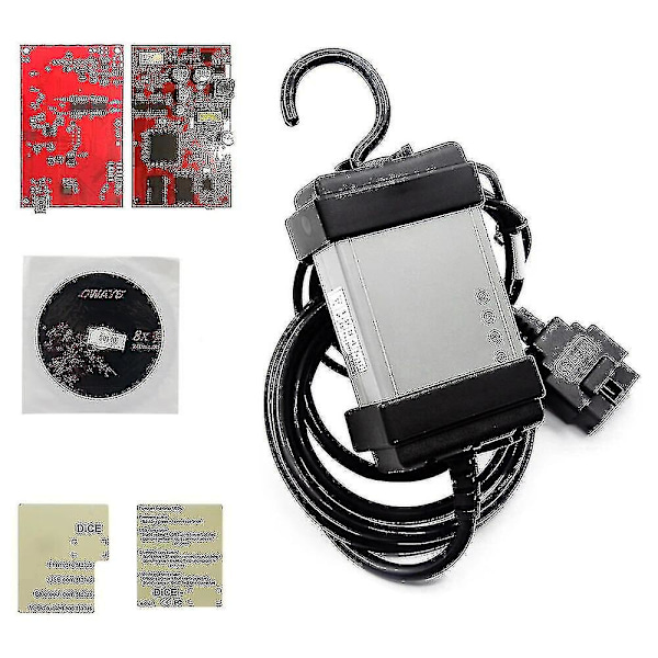 Nyeste M32C Full Chips Dice 2014D PRO EWD Multi-Sprog Dice 2015A til Volvo Car Diagnostic Tool 2014D Dice Pro OBD2 Scan-På lager