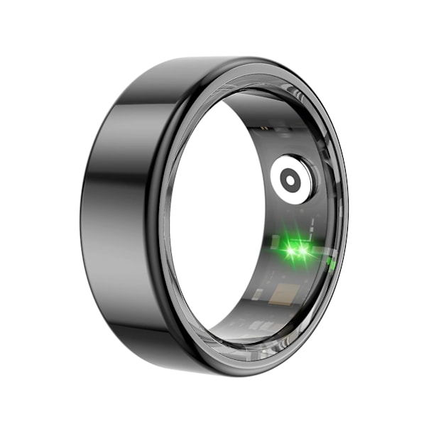 Blodtrykksmåler Smart Ring Helse Tracker for Blodoksygen, Søvn, Hjertefrekvens, 100% Ny