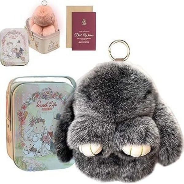 Bunny Lulu Avaimenperä Tin Amazon Pääsiäinen Joulu Uusi Pupu C