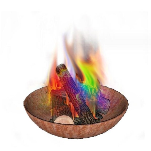 F?r Bonfire Night Magic Flame Color Changing Powder Pack Cherry