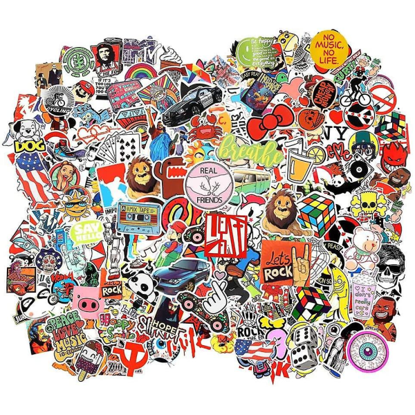 Cool Random Stickers Pack 100 st Laptop Stickers Bomb
