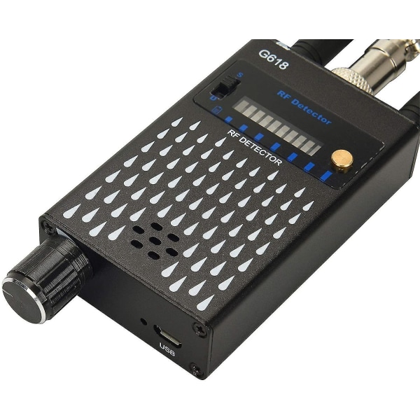Detector de Cámara Antiespía, Detector Frecuencia RF GSM-kamera GPS-signaldetektor för GPS Invisibl