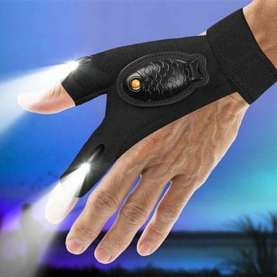 LED-hansker - XVX - 1 par - Oppladbare - Vanntette - Fingerspisslys