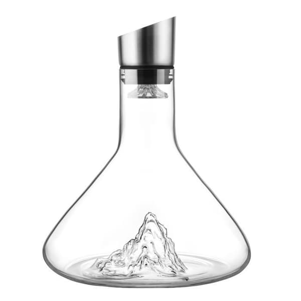 Rødvinskaraffel - Iceberg - 1500ml - med luftefilter