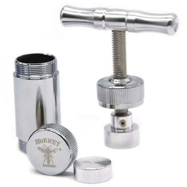 Pollenpress i aluminiummetall