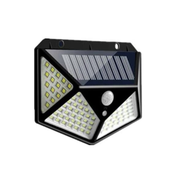 100LED Solarlampe IP65 Vanntett Utendørs