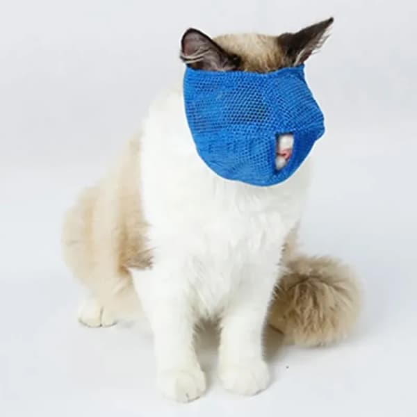 Kattmunkorgar, ventilerande nät - justerbara
