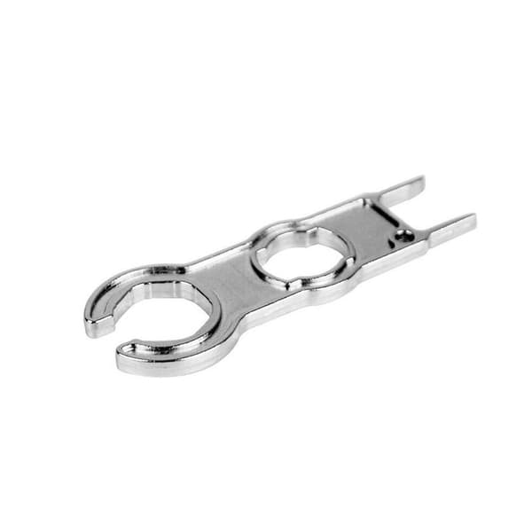 Specialnøgle til solcellekonnektor, stålnøgle afisoleringstang 1 stk, sølv, 87,3*15*4,6mm