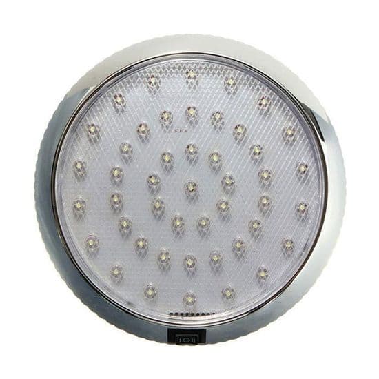12V LED Loftlampe - XVX - 46 Lys - til Autocamper, Campingvogn, RV, Trailer, Lastbil og Båd