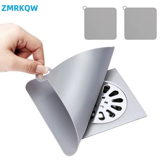 Avloppsplugg - ZMRKQW - Universal - Silikon - Vattentät - 2-pack (15CM) - Grå