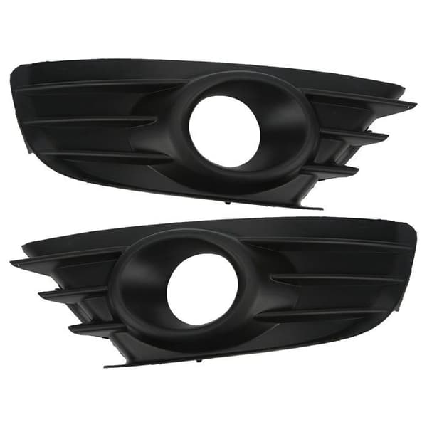 Par tåkelysgriller, svart erstatningslist for Citroën C4 (2004-2008).