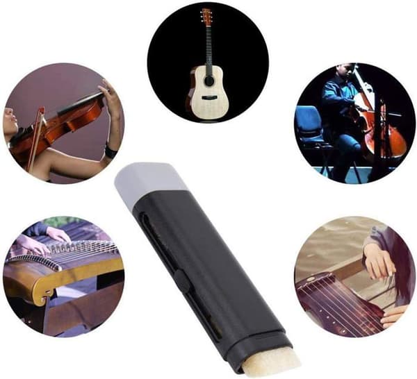 Gitarrsträngrengörare och underhållsgel, idealisk för rengöring av gitarrer, basar, elgitarrer, ukuleles