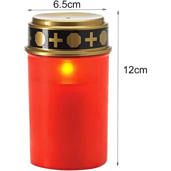 LED solcellelys for gravsted, aktiveres og deaktiveres av smart sensor (2 stk)