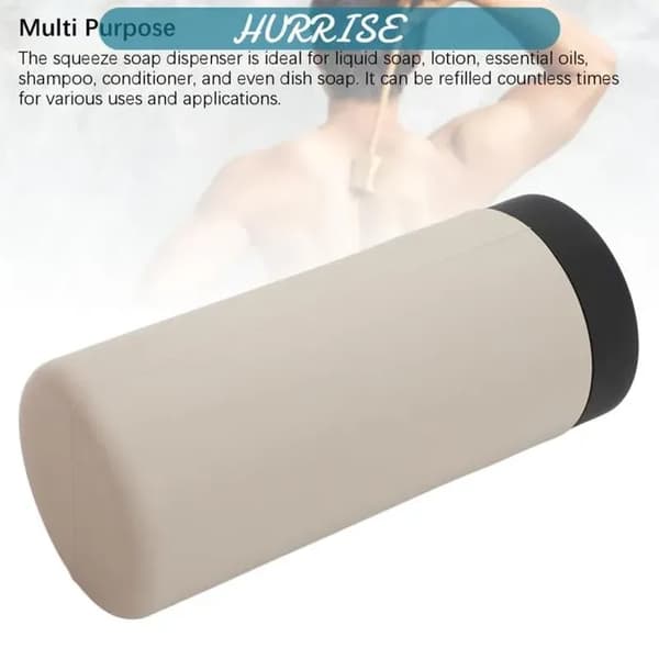 Sonew flytande tvåldispenser, diskmedelsdispenser, påfyllningsbar, dekorativt set, stil 1