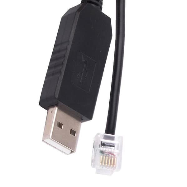 USB til RJ11 RJ12 6P4C Adapter Seriell Kontrollkabel EQMOD-kabel for - Mount PC for Håndkontrollkabel