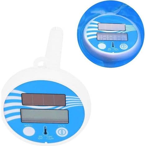 Mini Digital Flydende Pooltermometer, Let at aflæse til udendørs/indendørs pools og spabade