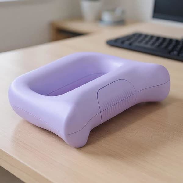 Fuld Kropsmassager | Multifunktionel Fuld Krops Massagering - 3 Tilstande, 5 Intensitetniveauer - Lilla -