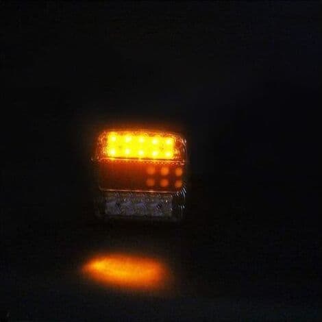 2 stk LED lastebil baklykter