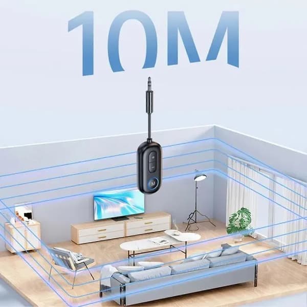 Trådlös ljudadapter, Bluetooth-kompatibel sändare, TX/RX-läge