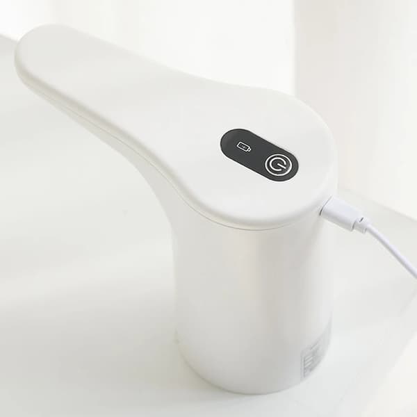Ultra Tyst Elektrisk Vattenflaskpump Dricksvattendispenser USB Aste Pump Universal Kök-Grön