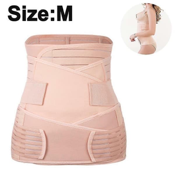 3 i 1 Postpartum Støttegendannelses Mavebælte Talje/postnatal Shapewear