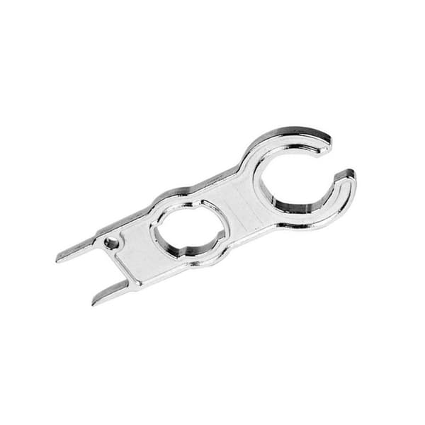 Specialnøgle til solcellekonnektor, stålnøgle afisoleringstang 1 stk, sølv, 87,3*15*4,6mm