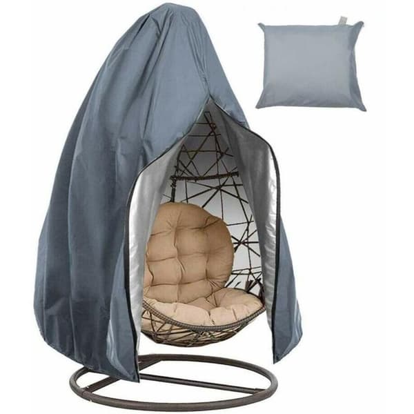 Eggshell Swing Støvdeksel, Swing Stoldeksel - Grå, 210D-115*190cm-1stk