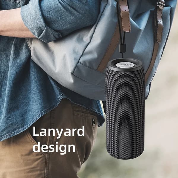 Bluetooth-højttaler, bas, trådløse højttalere, subwoofer, vandtæt lydboks, understøtter TWS, USB-flashdrev