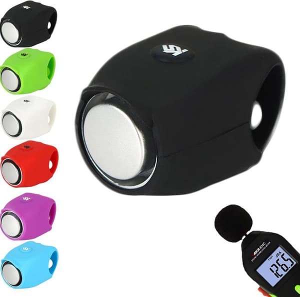 Kraftig cykelhorn, mini elektronisk klokke advarselsenhed til mountainbikes